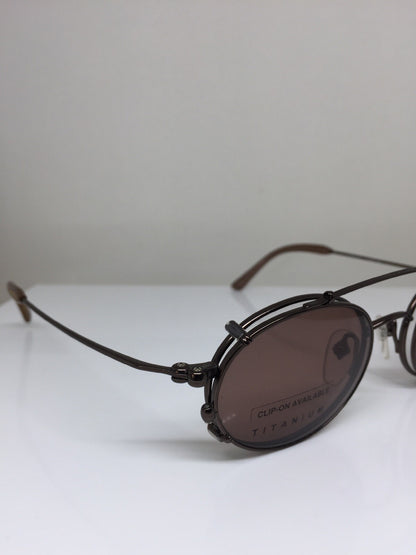 Vintage Jean Paul Gaultier JPG 55-0028 Brown Eyeglasses - Super Vision Optical