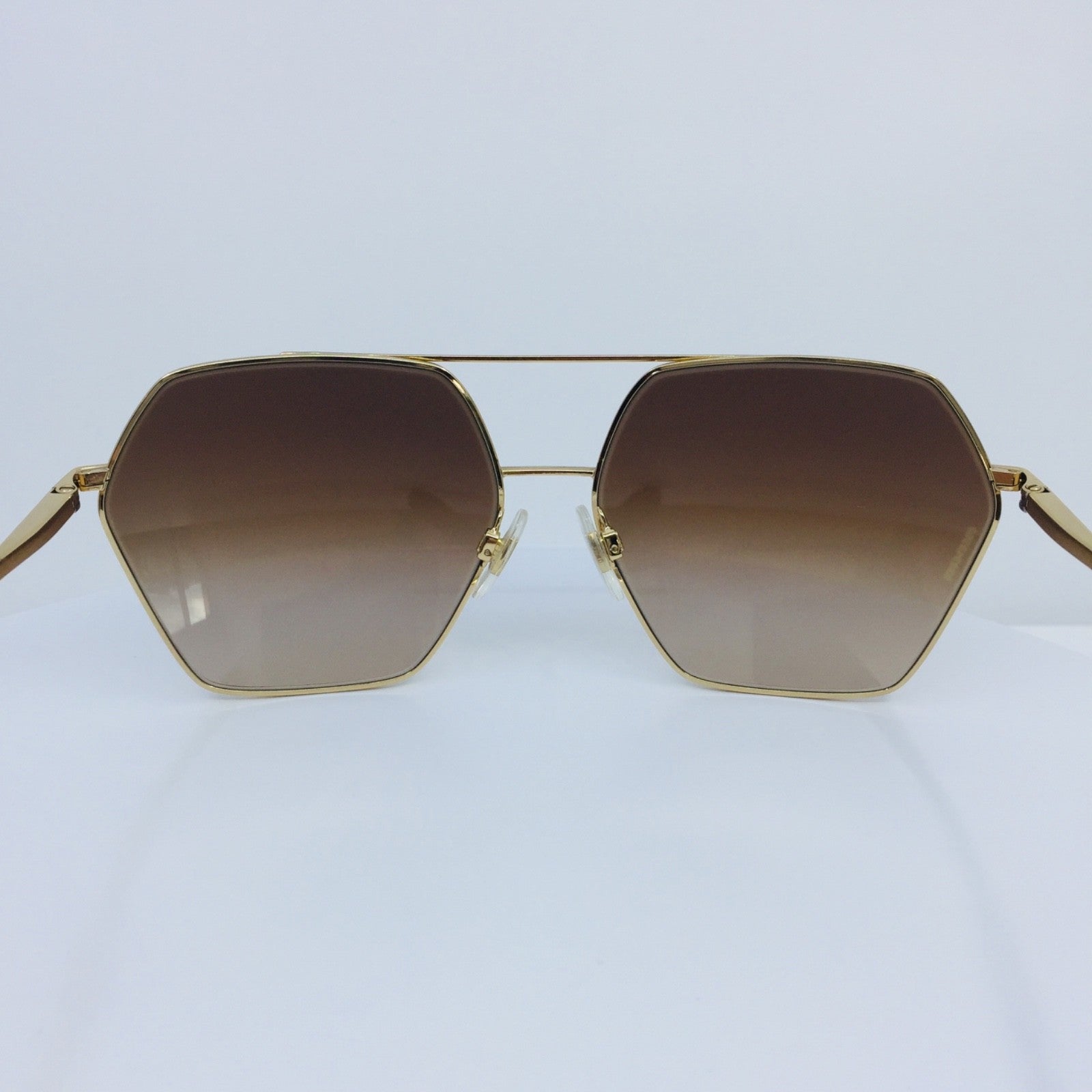 Vintage Dolce & Gabbana DG 2157 Gold Sunglasses - Super Vision Optical