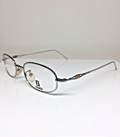 Vintage Fendi F502 Silver Sunglasses - Super Vision Optical