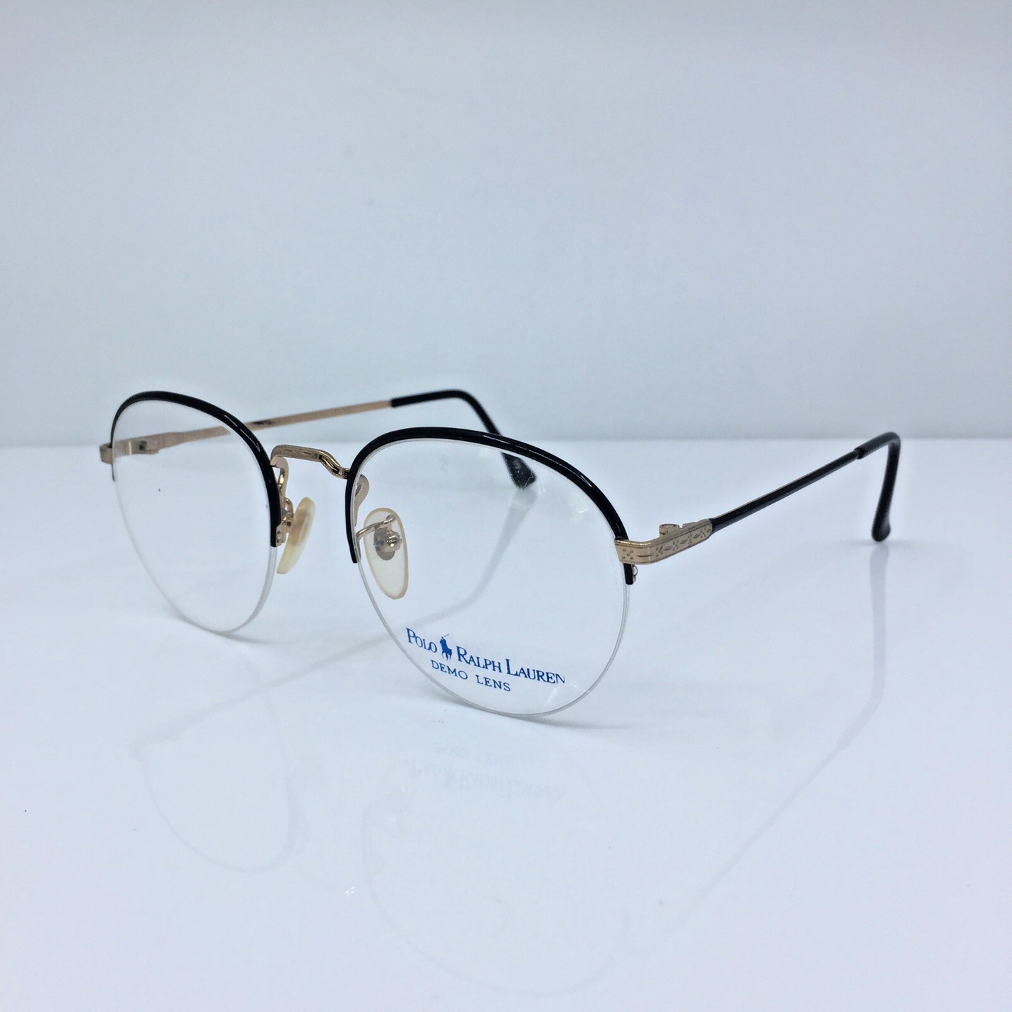 Vintage Polo Ralph Lauren Polo Classic Vl Deluxe Black Eyeglasses - Super Vision Optical