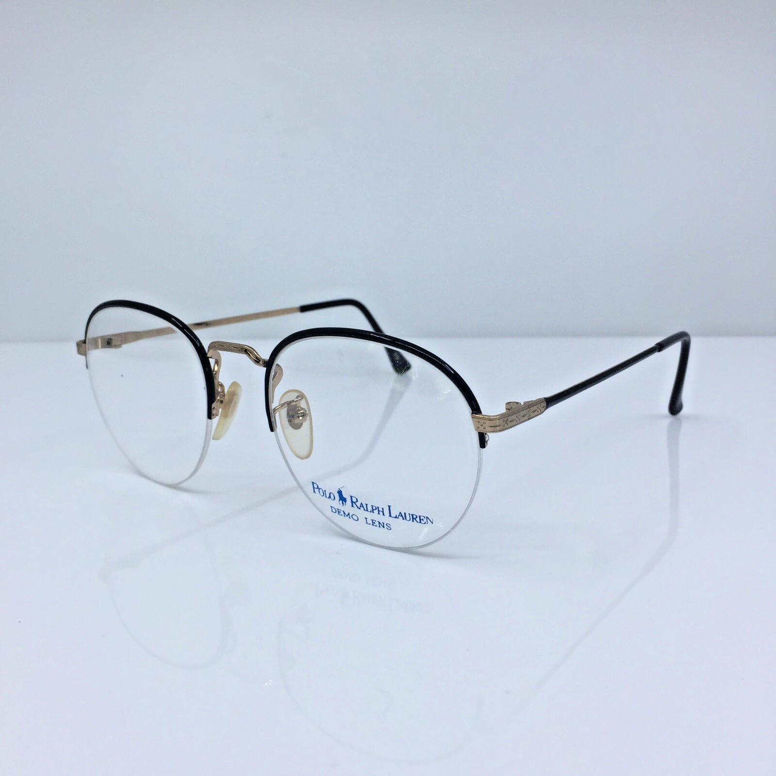 Vintage Polo Ralph Lauren Polo Classic Vl Deluxe Black Eyeglasses - Super Vision Optical