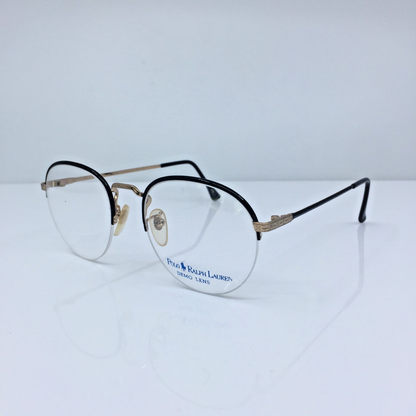 Vintage Polo Ralph Lauren Polo Classic Vl Deluxe Black Eyeglasses - Super Vision Optical