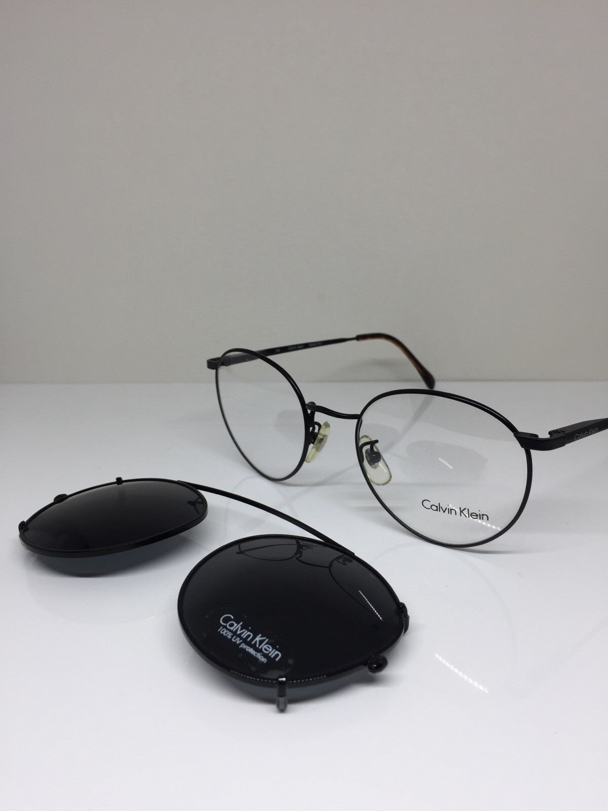 Vintage Calvin Klein CK 203 Black Sunglasses - Super Vision Optical