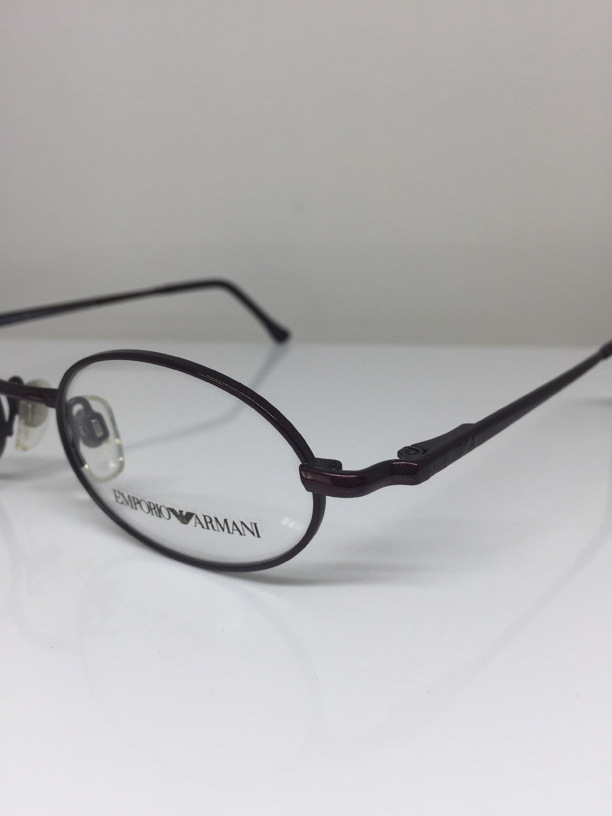Vintage Emporio Armani EA 077 Red Eyeglasses - Super Vision Optical