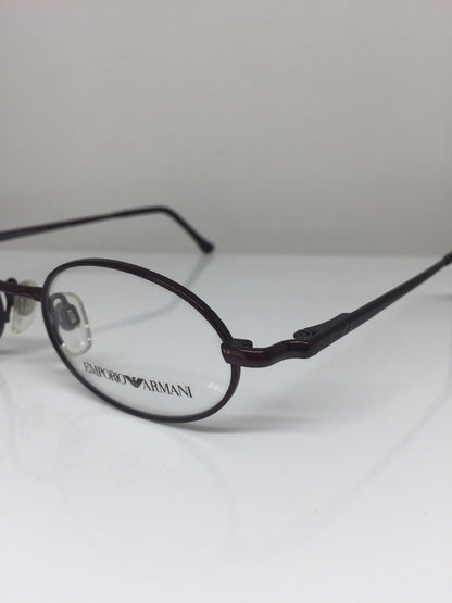 Vintage Emporio Armani EA 077 Red Eyeglasses - Super Vision Optical