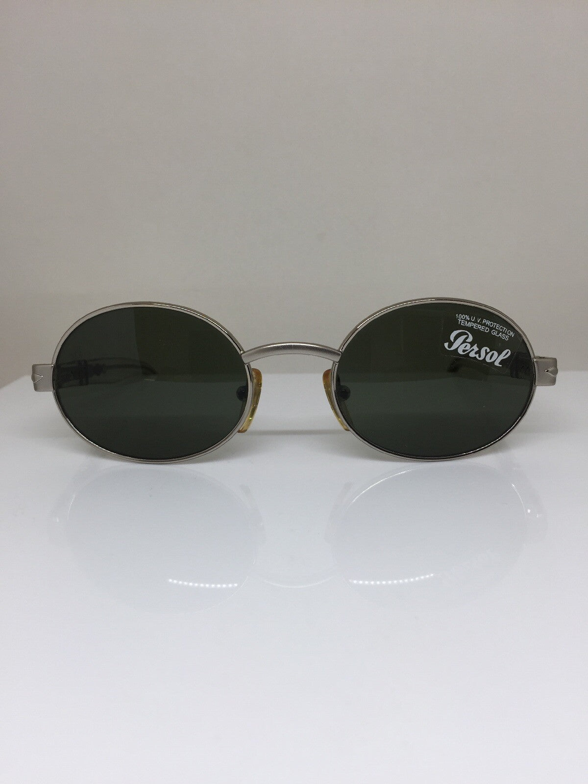 Vintage Persol PE 2022-S Silver Sunglasses - Super Vision Optical