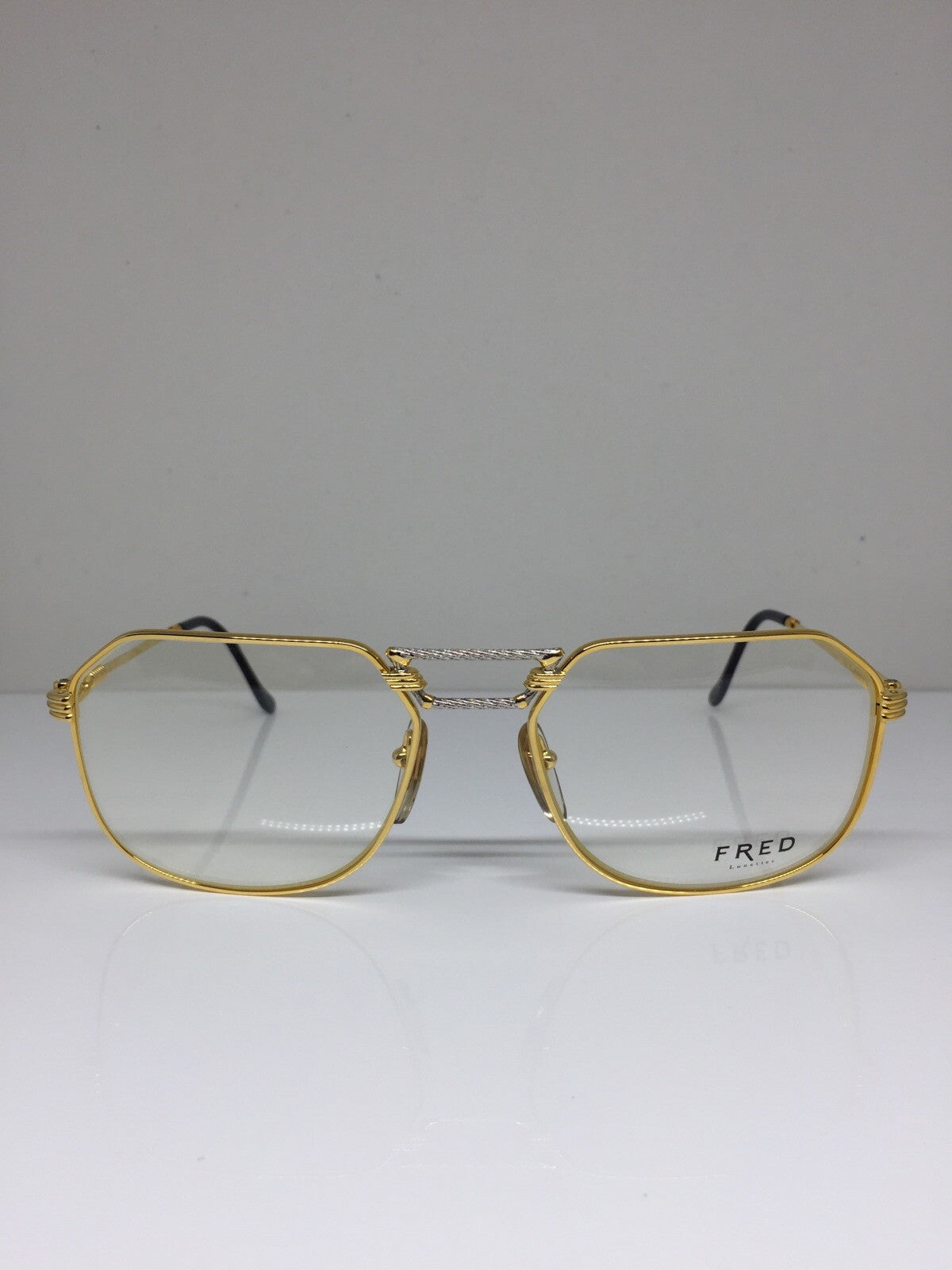 Vintage Fred Lunettes Cap Horn Gold Eyeglasses - Super Vision Optical