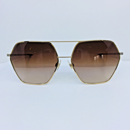 Vintage Dolce & Gabbana DG 2157 Gold Sunglasses - Super Vision Optical