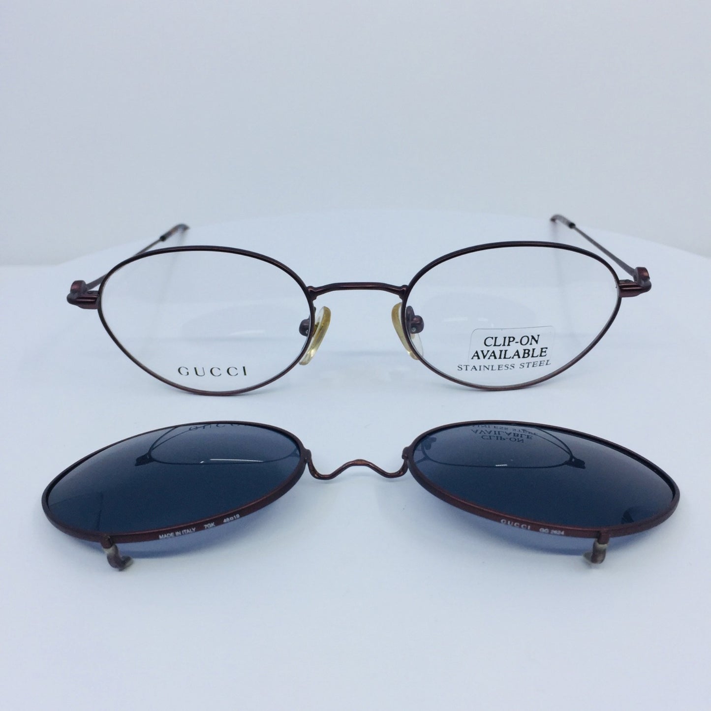 Vintage Gucci GG 2624 Purple Eyeglasses - Super Vision Optical