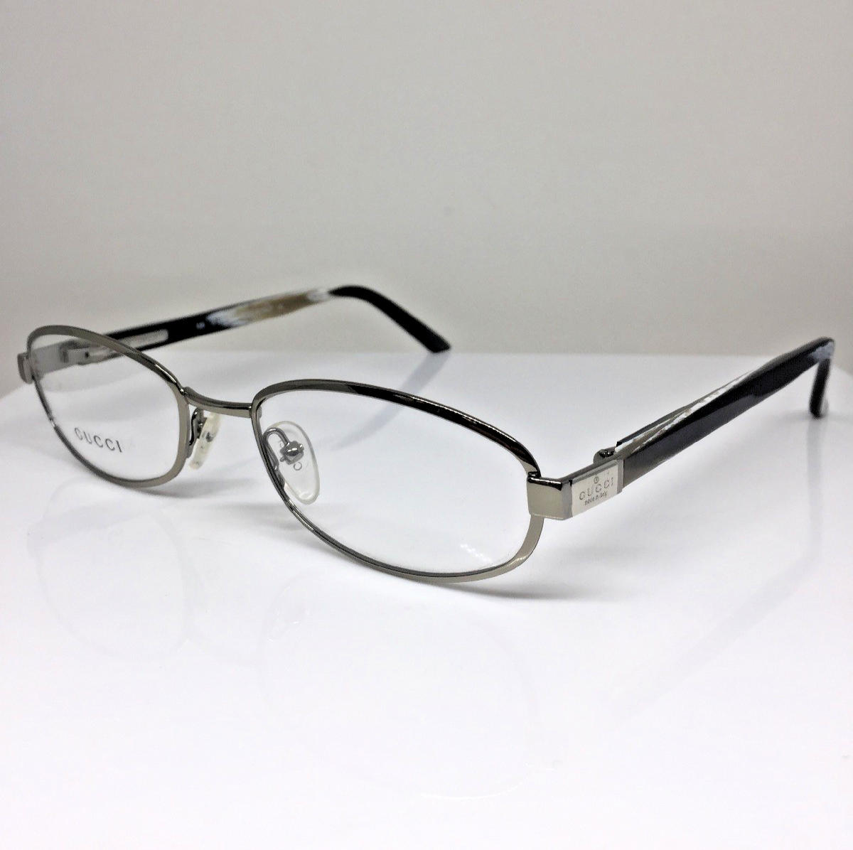 Vintage Gucci GG 1372 Silver Eyeglasses - Super Vision Optical