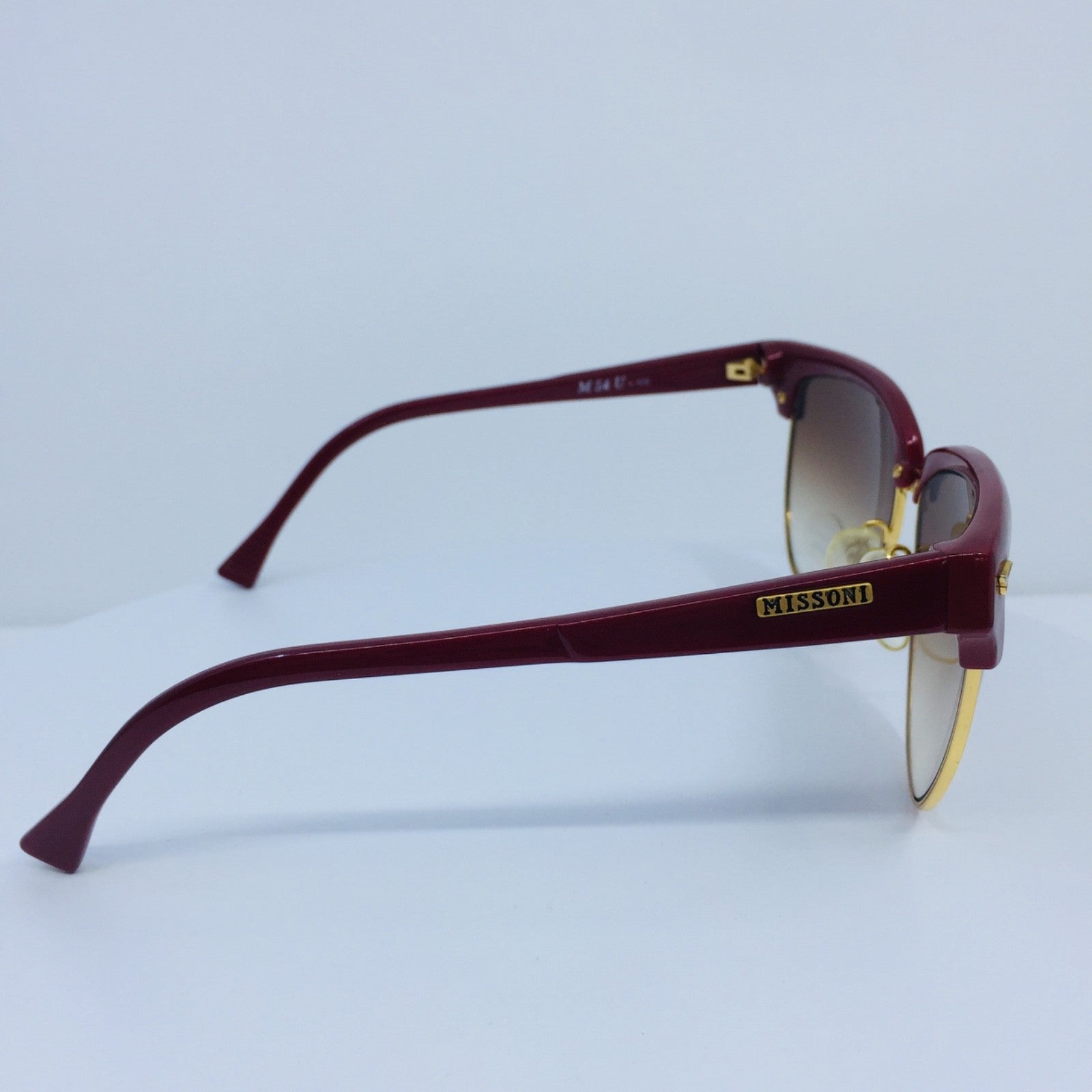 Vintage Missoni M 54 U Gold Sunglasses - Super Vision Optical