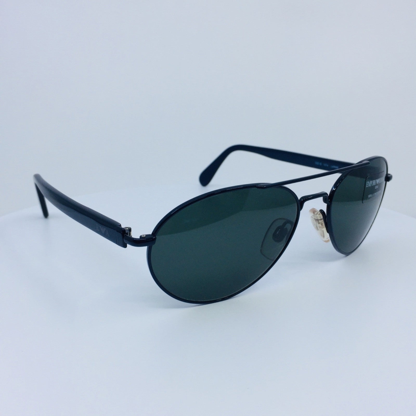 Vintage Emporio Armani EA 092-S Blue Sunglasses - Super Vision Optical