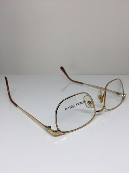 Vintage Giorgio Armani GA 262 Gold Eyeglasses - Super Vision Optical
