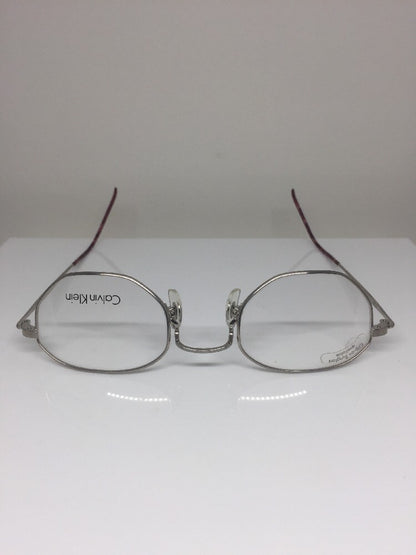 Vintage Calvin Klein CK 339 Silver Sunglasses - Super Vision Optical