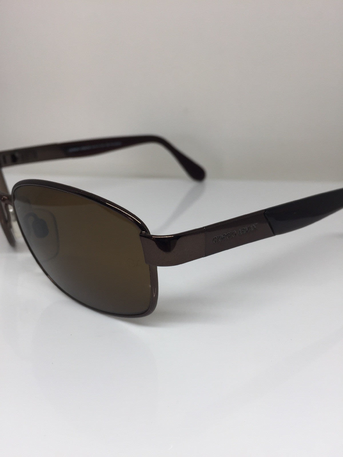 Vintage Giorgio Armani GA 1501-P Brown Sunglasses - Super Vision Optical