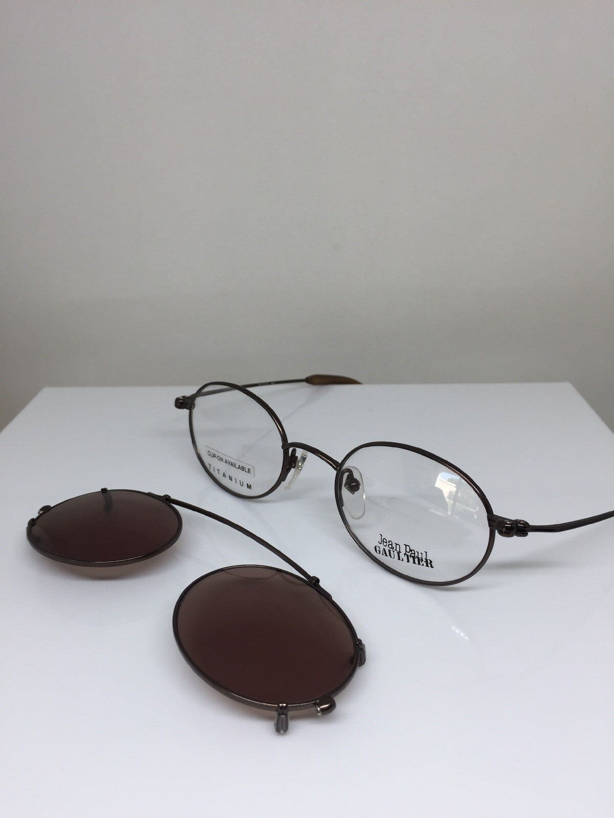 Vintage Jean Paul Gaultier JPG 55-0028 Brown Eyeglasses - Super Vision Optical