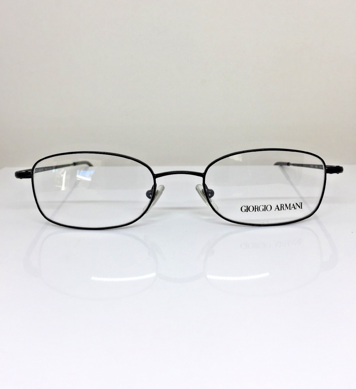 Vintage Giorgio Armani GA 1070 Black Eyeglasses - Super Vision Optical