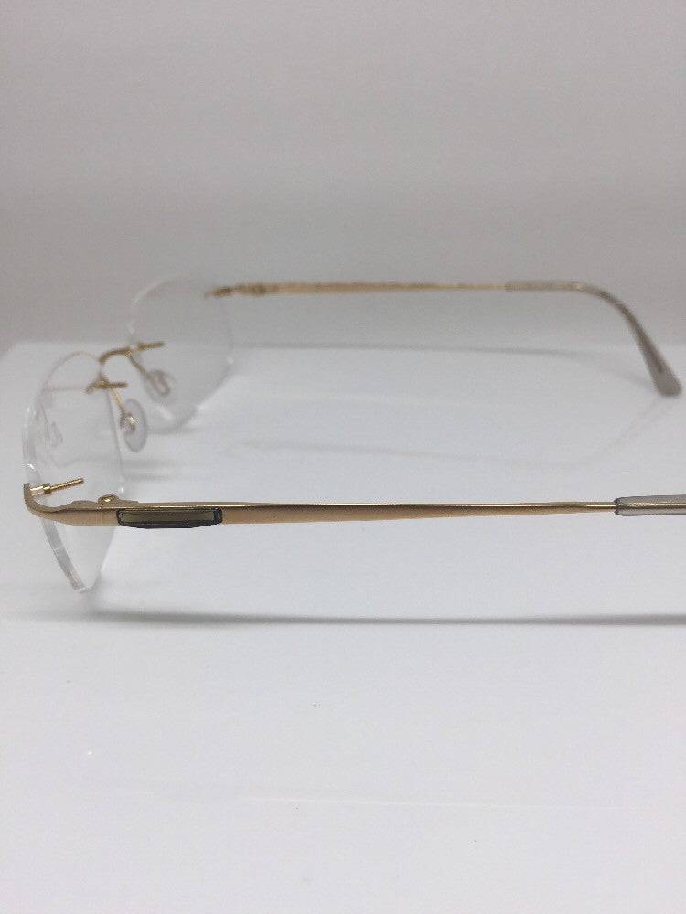 Vintage Daniel Swarovski S 065 Gold Eyeglasses - Super Vision Optical