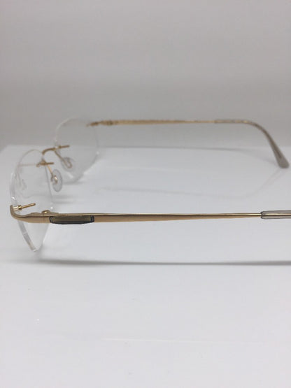Vintage Daniel Swarovski S 065 Gold Eyeglasses - Super Vision Optical