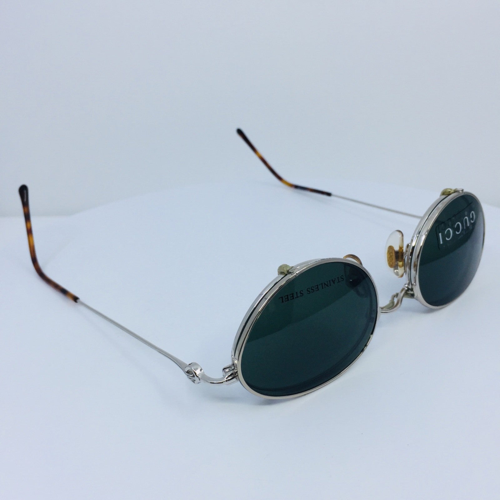 Vintage Gucci GG 2624 Silver Eyeglasses - Super Vision Optical