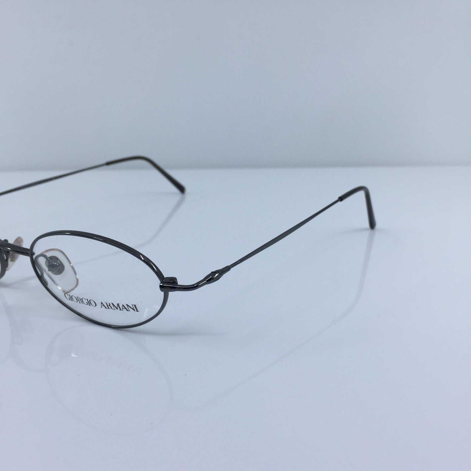 Vintage Giorgio Armani GA 1020 Gunmetal Eyeglasses - Super Vision Optical