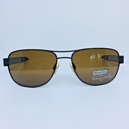 Vintage Giorgio Armani GA 667 Brown Sunglasses - Super Vision Optical