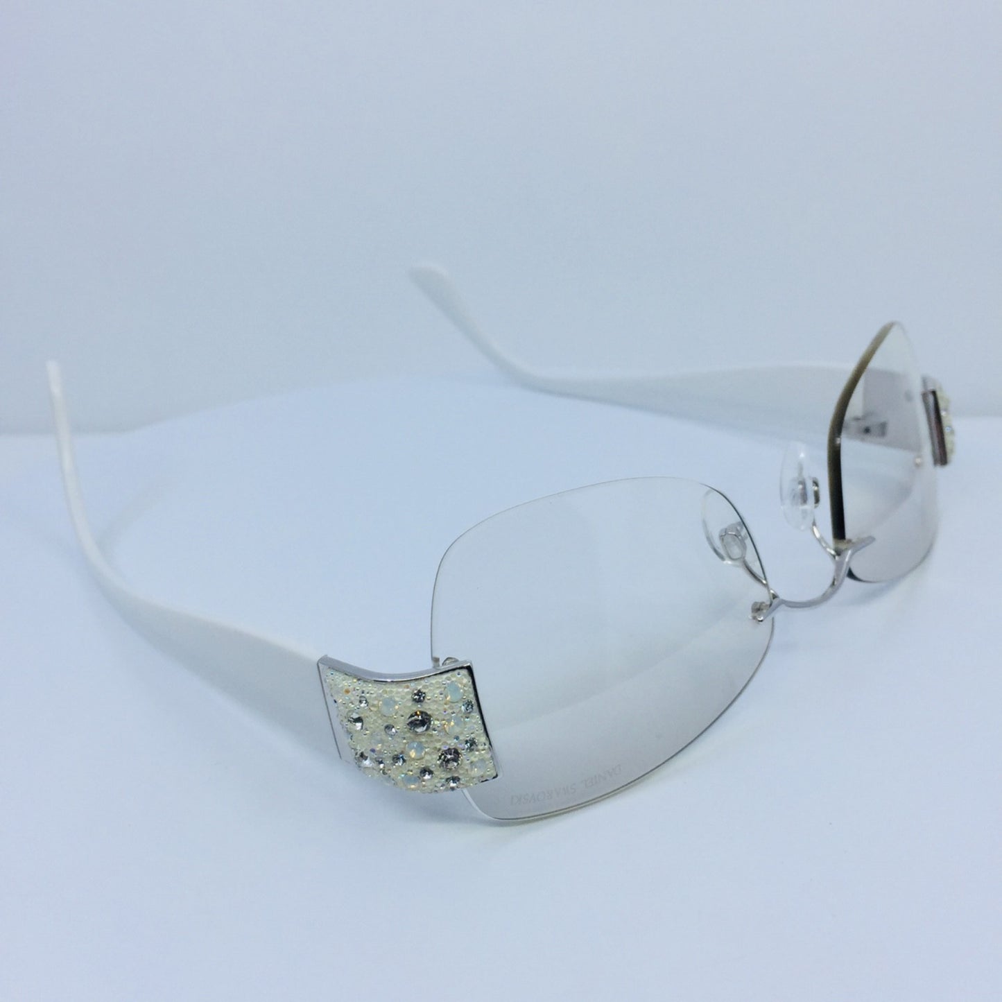 Vintage Daniel Swarovski S 630 6050 Gold Sunglasses - Super Vision Optical