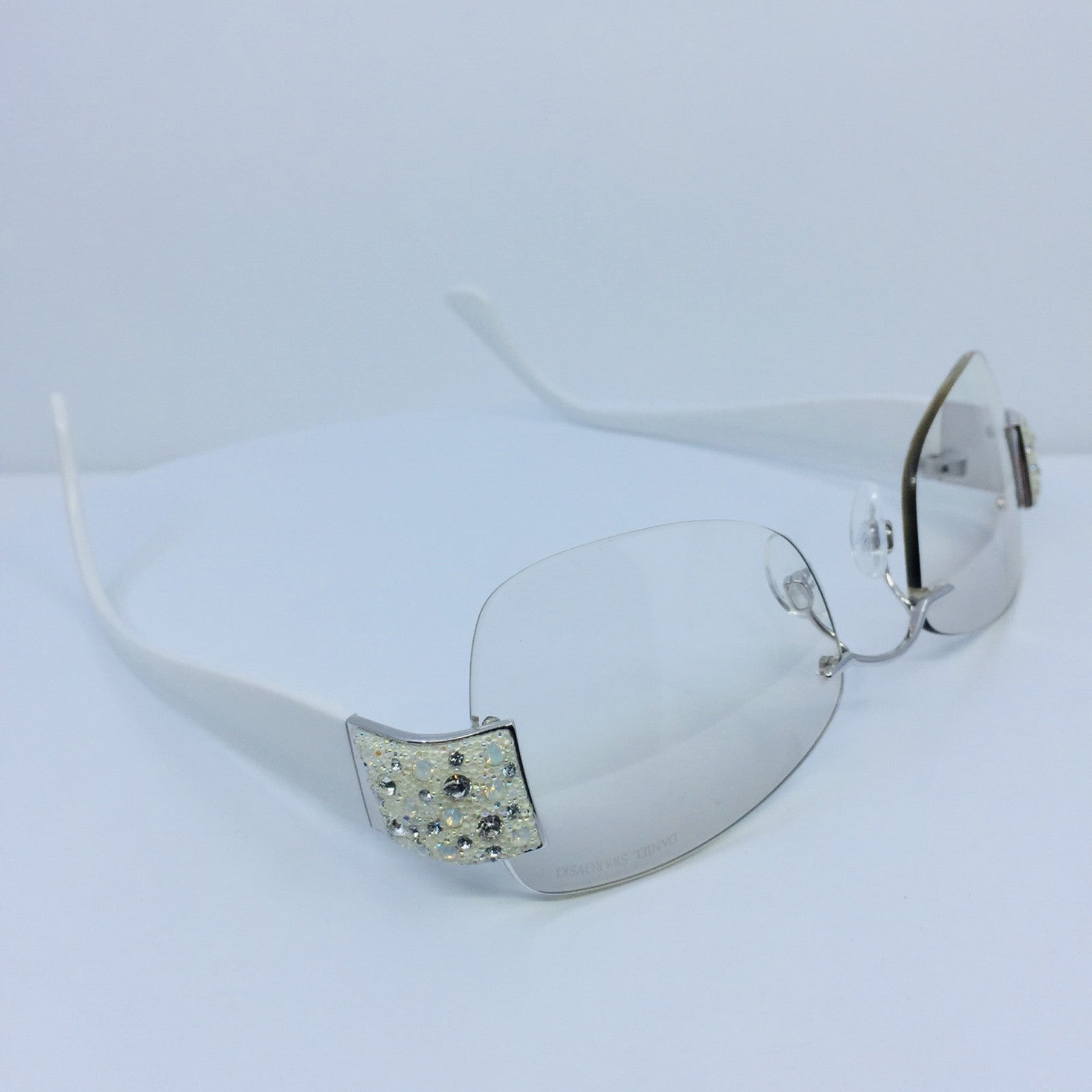 Vintage Daniel Swarovski S 630 6050 Gold Sunglasses - Super Vision Optical