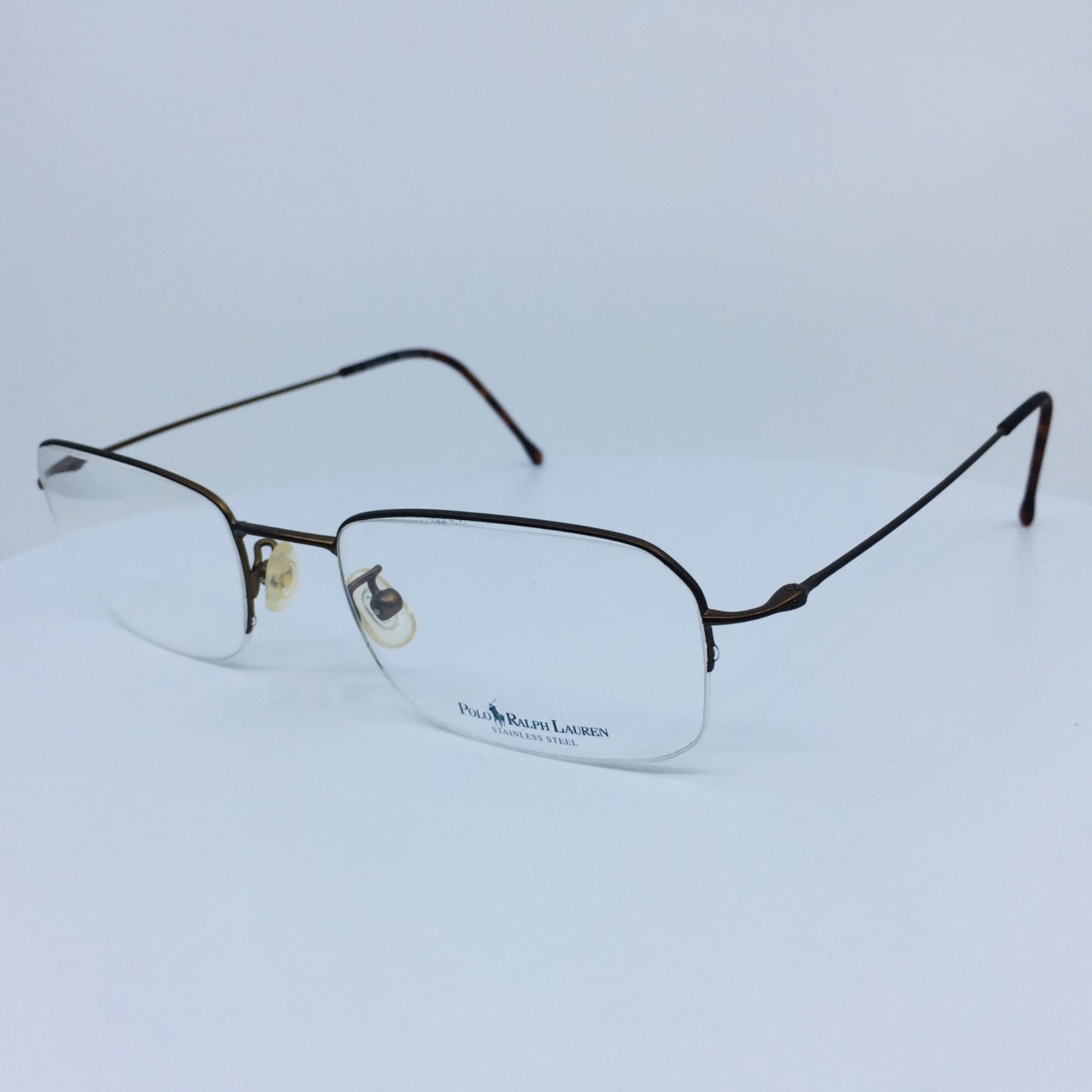 Vintage Polo Ralph Lauren POLO 397 Silver Eyeglasses - Super Vision Optical