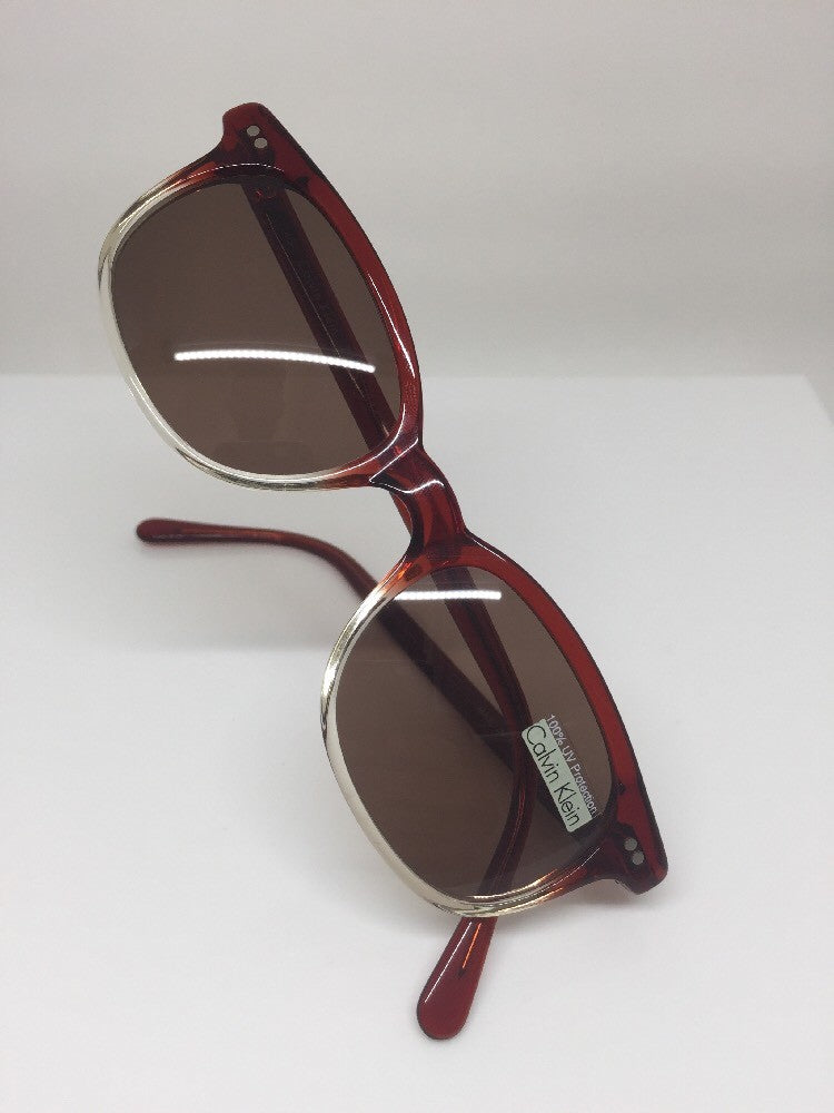 Vintage Calvin Klein CK 715-S Red Sunglasses - Super Vision Optical