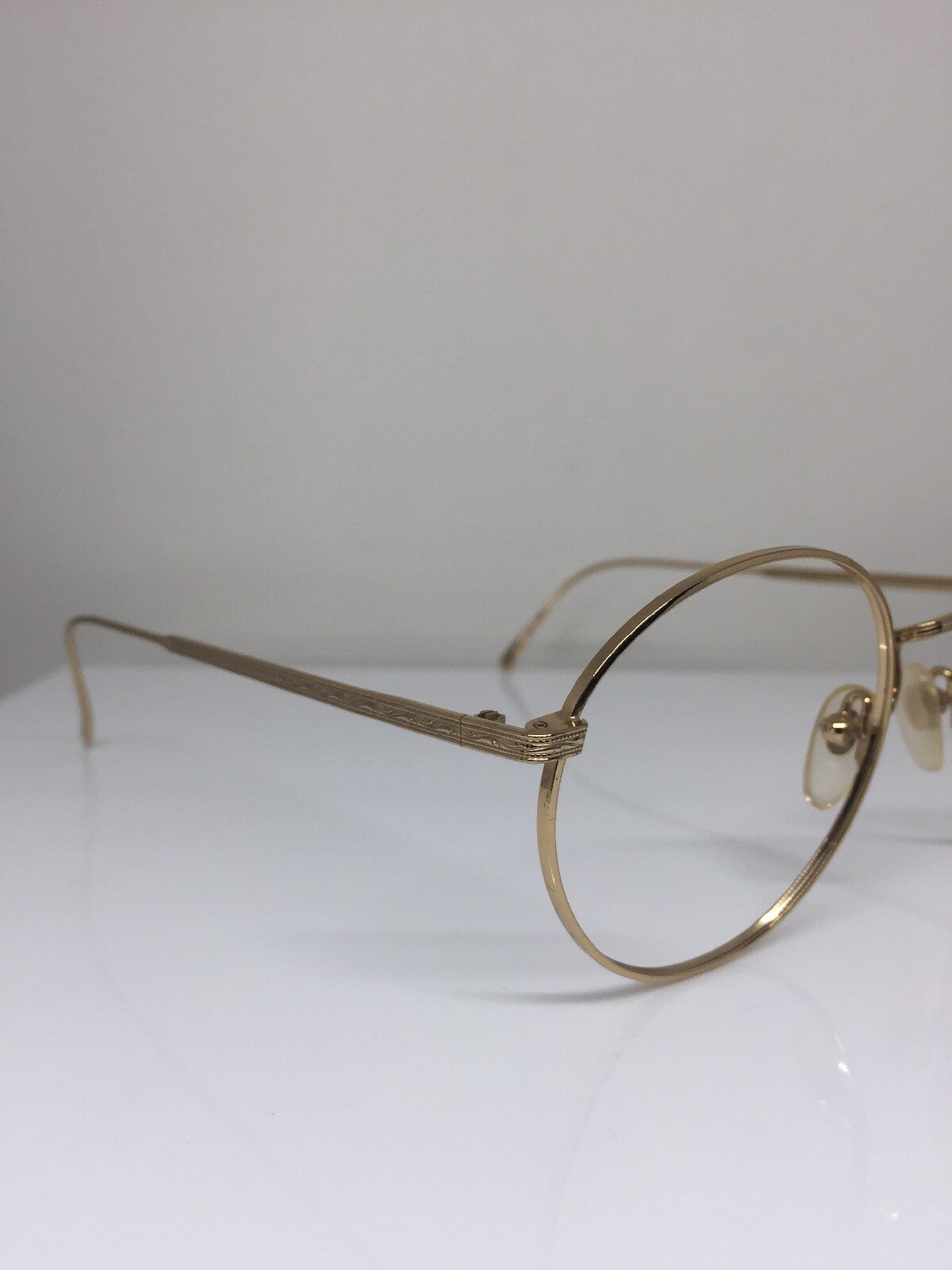 Vintage Ralph Lauren Polo Classic IX By Ralph Lauren Gold Sunglasses - Super Vision Optical