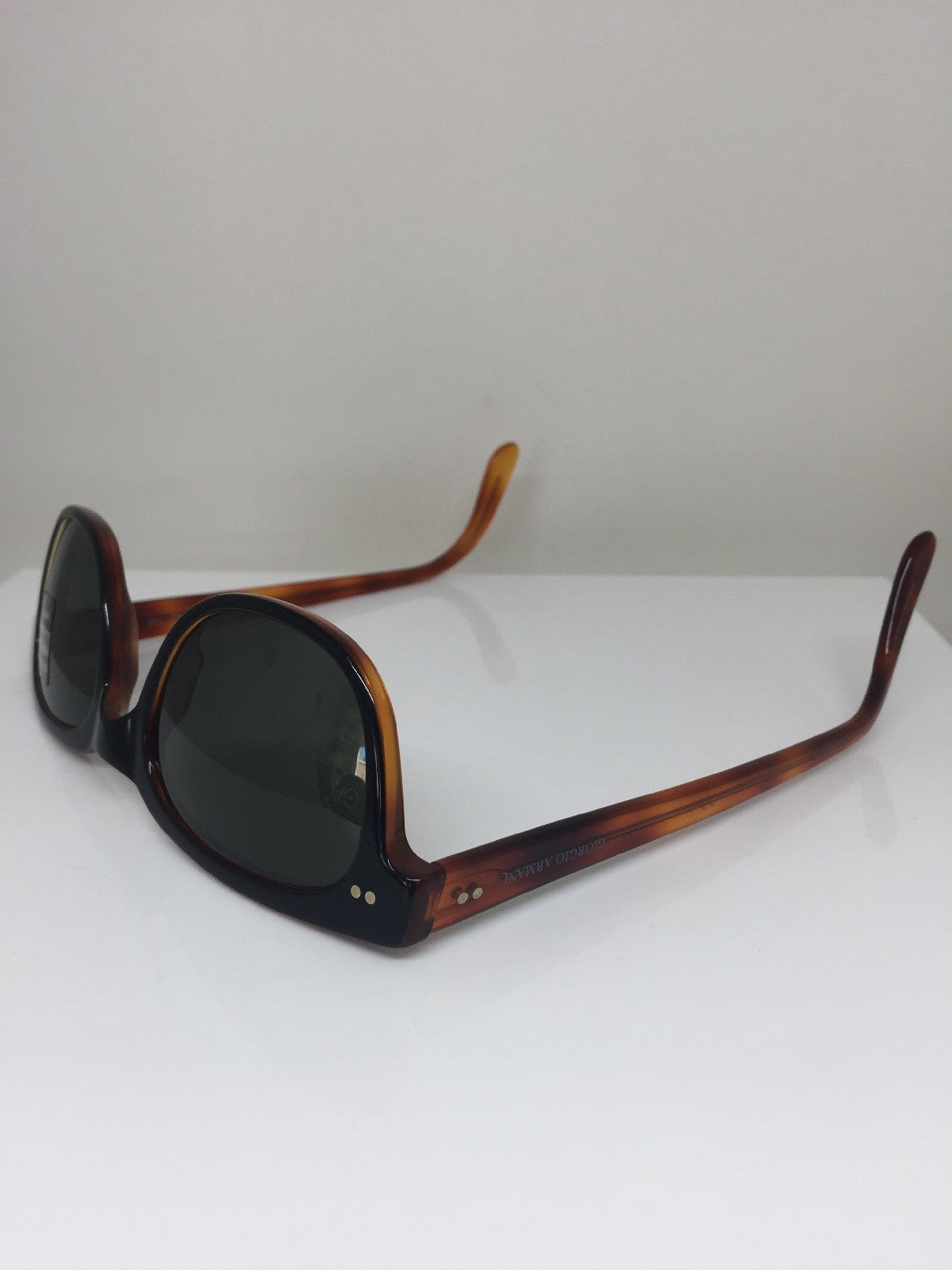 Vintage Giorgio Armani GA 376-S Black Sunglasses - Super Vision Optical