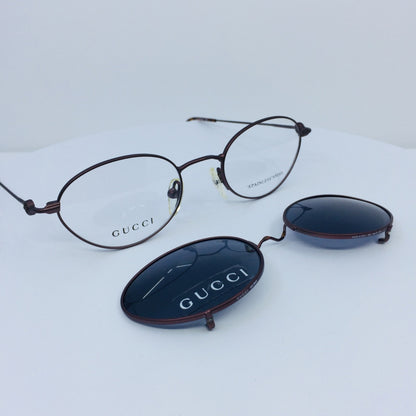 Vintage Gucci GG 2624 Purple Eyeglasses - Super Vision Optical