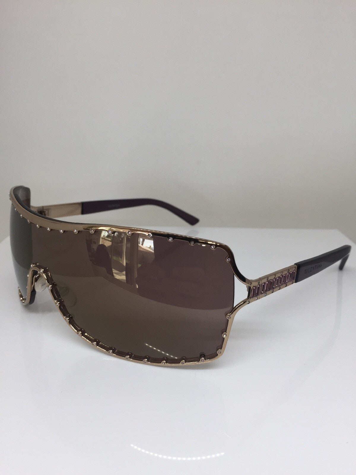 Vintage Valentino 5435/S Silver Sunglasses - Super Vision Optical