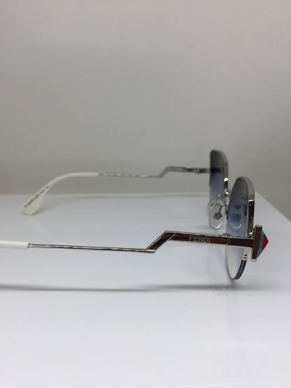 Vintage Fendi FF 0242/S Silver Sunglasses - Super Vision Optical
