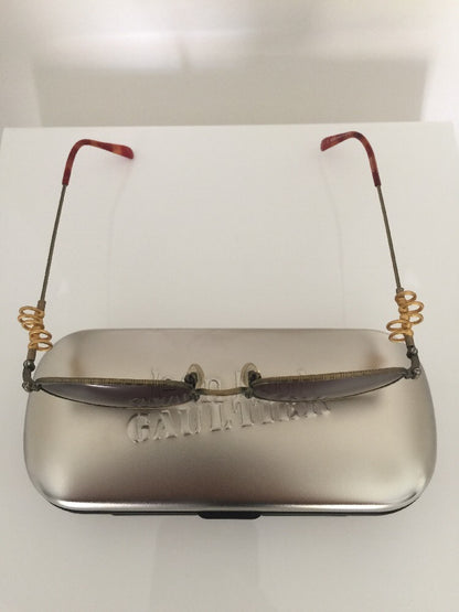 Vintage Jean Paul Gaultier JPG 56-5101 Gold Sunglasses - Super Vision Optical