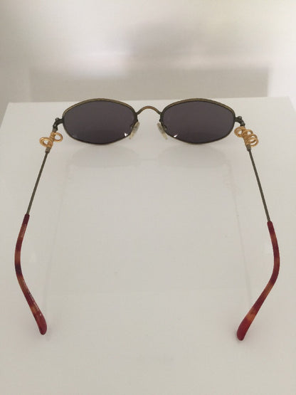 Vintage Jean Paul Gaultier JPG 56-5101 Gold Sunglasses - Super Vision Optical