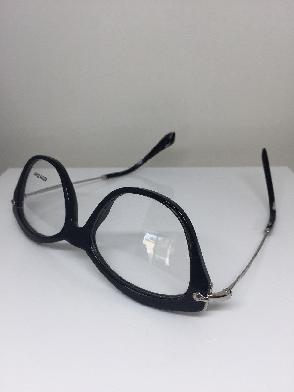 Vintage Miu Miu VMU 02O Silver Eyeglasses - Super Vision Optical