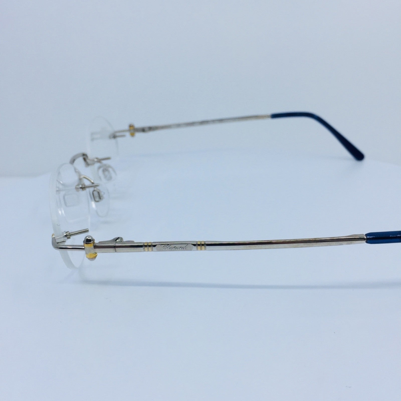 Vintage Chopard CHOPARD M. C 046 Silver Eyeglasses - Super Vision Optical