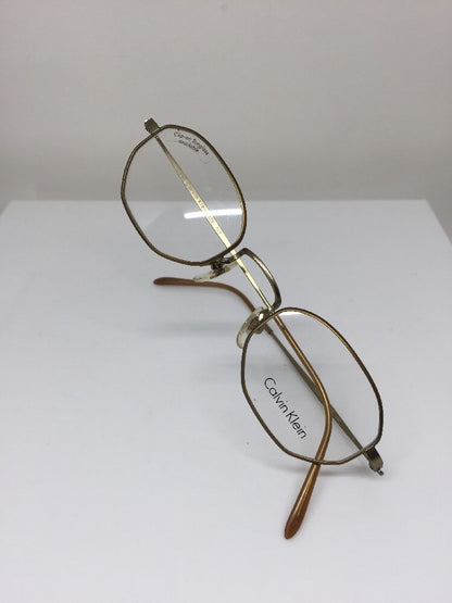 Vintage Calvin Klein CK 339 Gold Sunglasses - Super Vision Optical