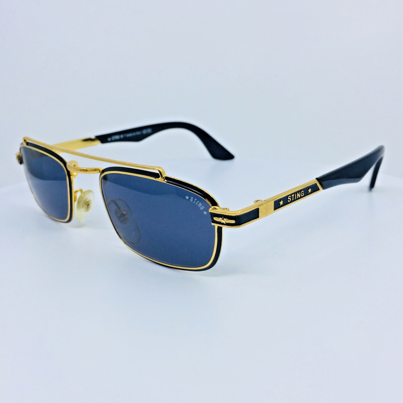 Vintage STING by Colors in Optics Mod. 652/Z Black Sunglasses - Super Vision Optical