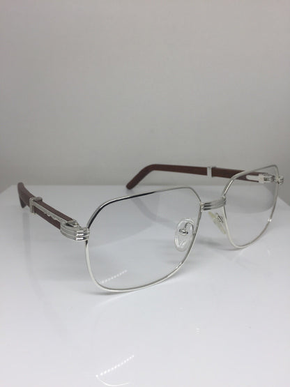 Vintage Kashab by Seagull Kashab 04 Silver Eyeglasses - Super Vision Optical