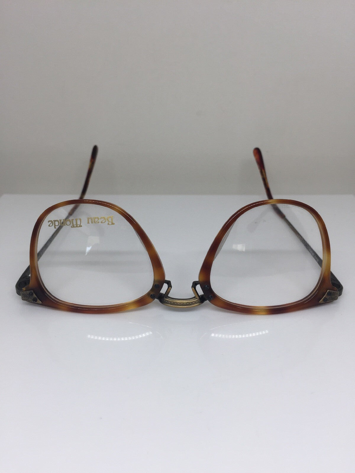 Vintage Beau Monde Collection Berry Tortoise Eyeglasses - Super Vision Optical
