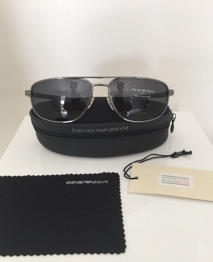 Vintage Emporio Armani EA 068-S Gunmetal Sunglasses - Super Vision Optical