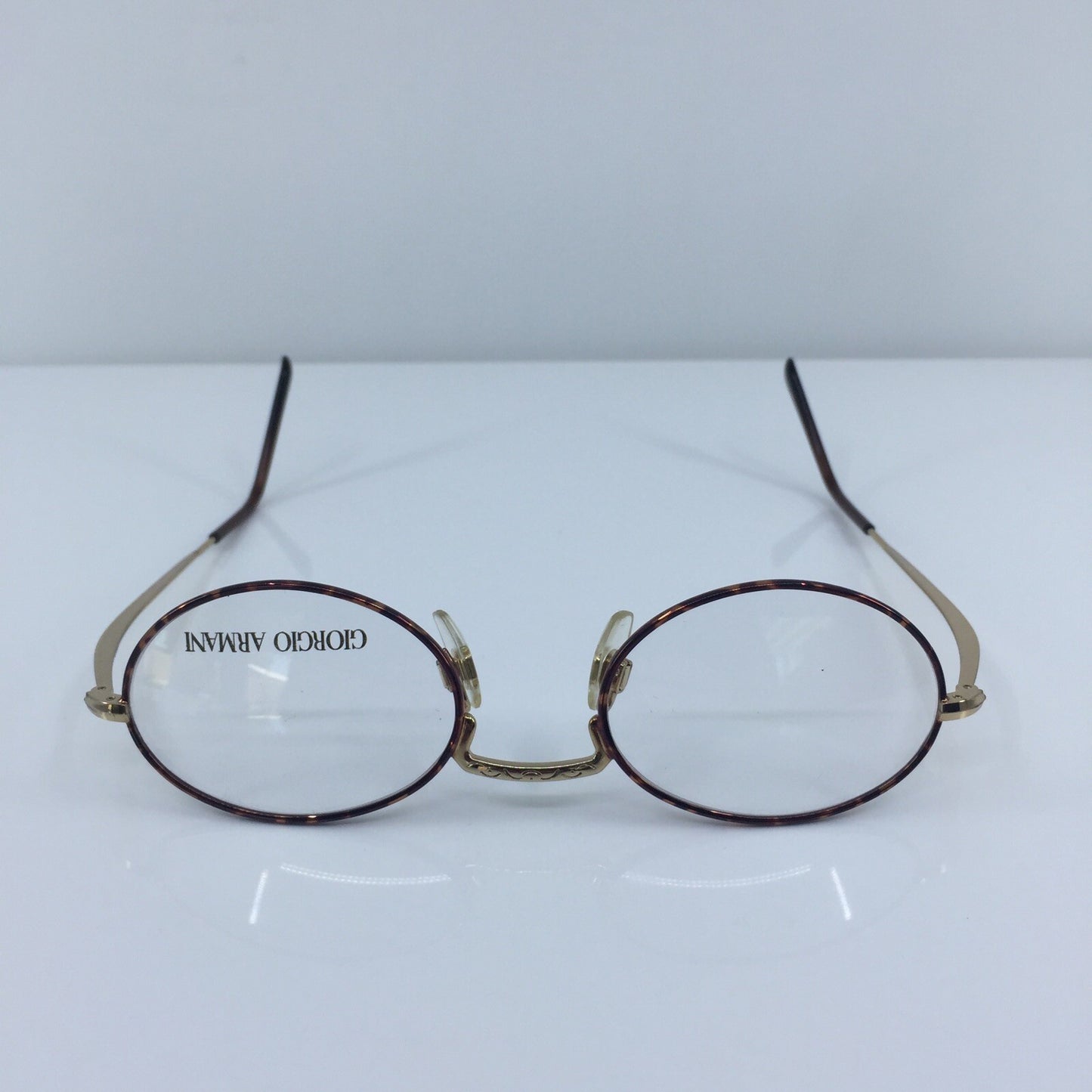 Vintage Giorgio Armani GA 242 Silver Eyeglasses - Super Vision Optical