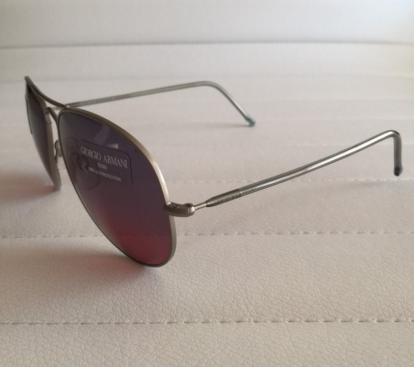 Vintage Giorgio Armani GA 615-S Gunmetal Sunglasses - Super Vision Optical