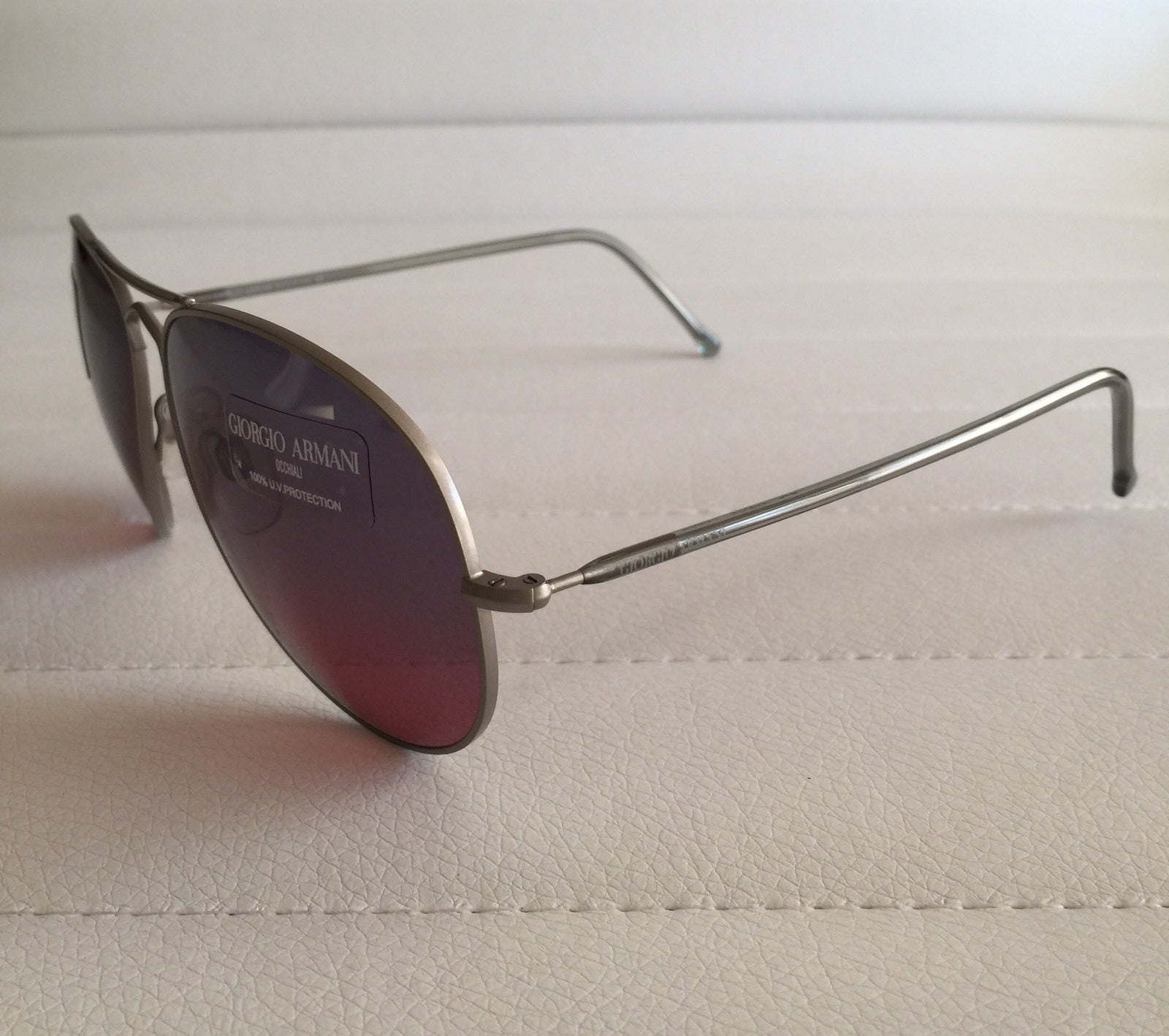 Vintage Giorgio Armani GA 615-S Gunmetal Sunglasses - Super Vision Optical