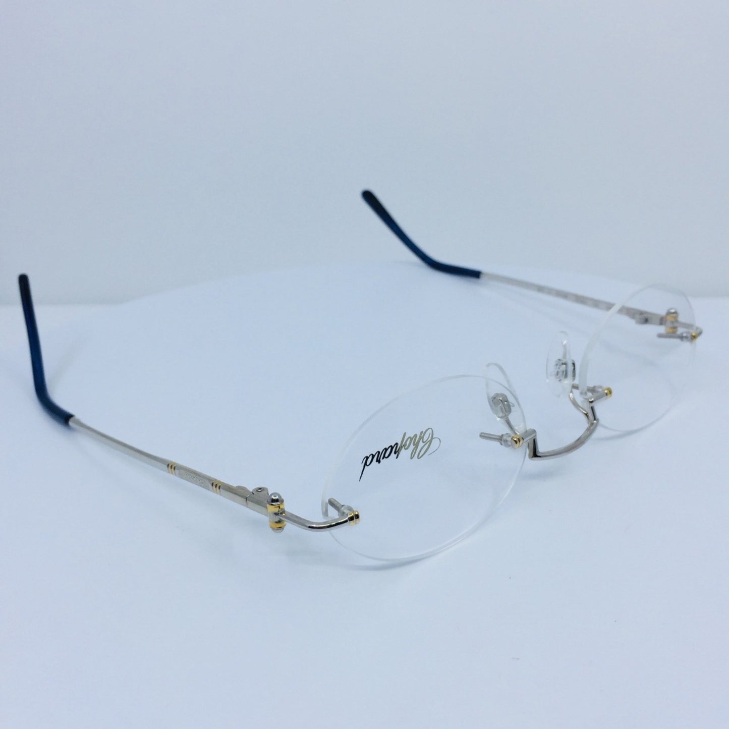 Vintage Chopard CHOPARD M. C 046 Silver Eyeglasses - Super Vision Optical