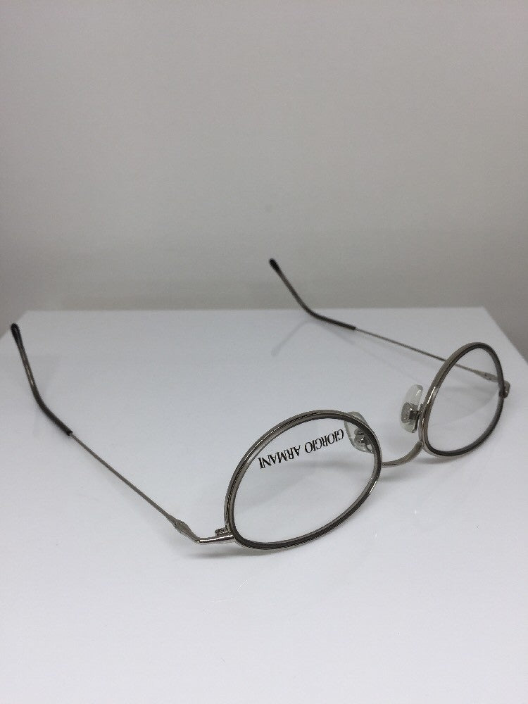 Vintage Giorgio Armani GA 1011 Silver Eyeglasses - Super Vision Optical