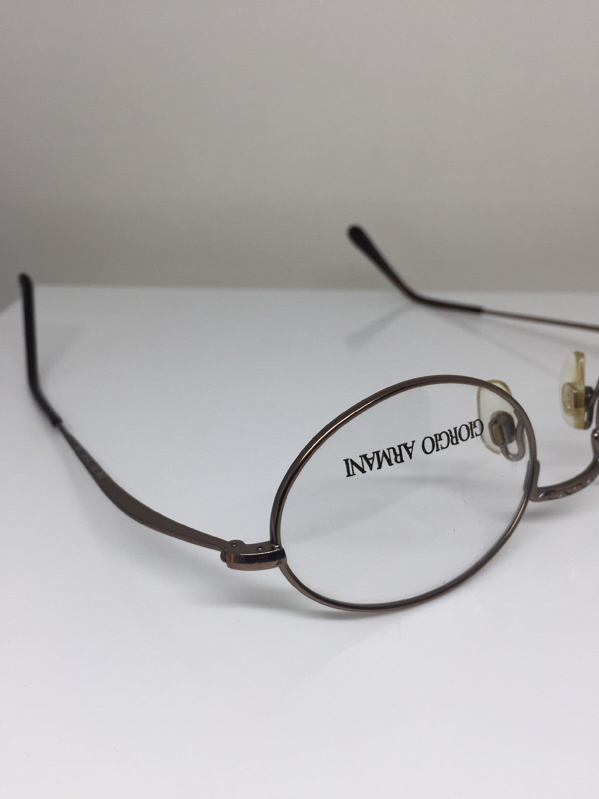 Vintage Giorgio Armani GA 242 Brown Eyeglasses - Super Vision Optical